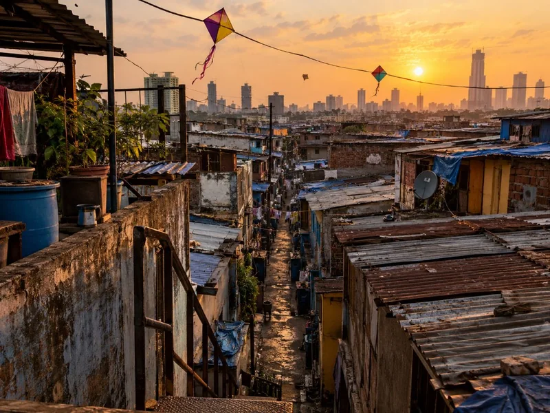 Slumdog Millionaire Dharavi Walk